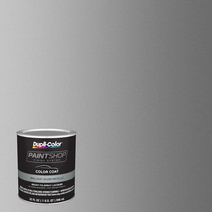 Brilliant Silver (Metallic) 32 OZ Quart