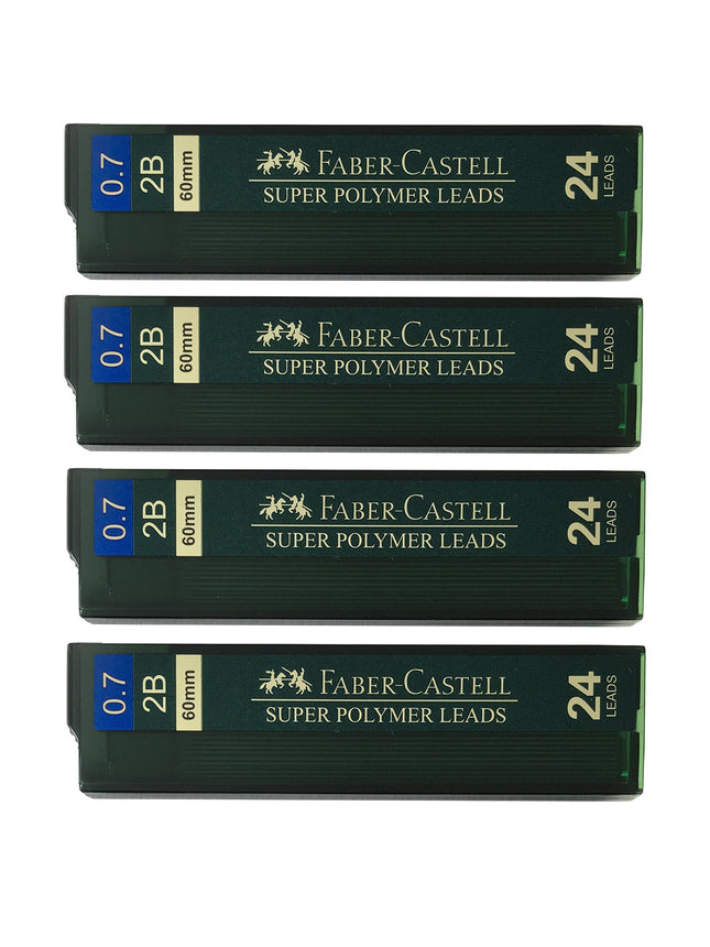 Faber-Castell 0.7mm 2B Super Polymer Premium Stron
