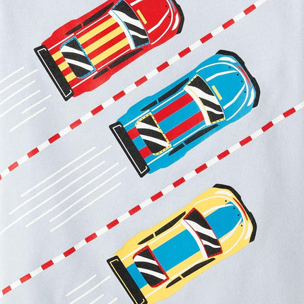 Camisetas gráficas de manga corta para bebé y niño pequeño de The Children's Place, paquete múltiple, "Handsome/Awesome/Cars" paquete de 3, 18-24 meses