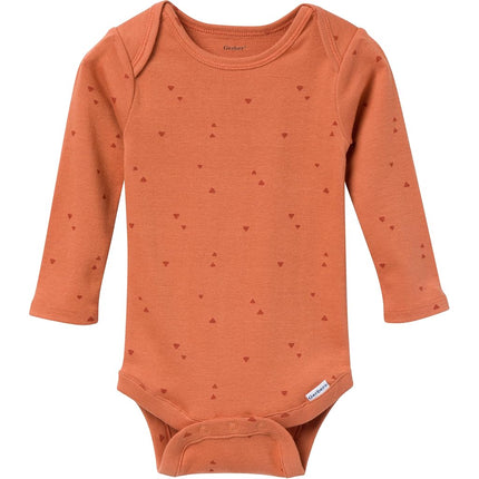 Gerber Unisex Baby Multi-pack Onesies Bodysuits (Short and Long Sleeve), Blue Plaid, 0-3 Months
