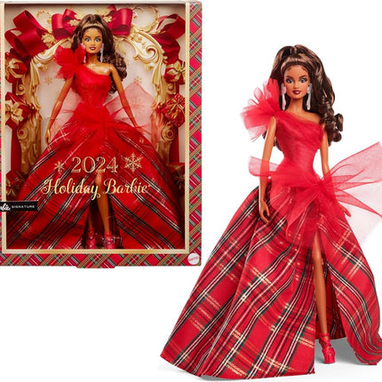 Barbie 2024 Holiday Barbie Dolls, Seasonal Collect