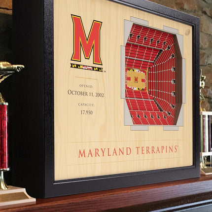 YouTheFan NCAA Iowa State Cyclones 25-Layer StadiumViews 3D Wall Art - Jack Trice Stadium