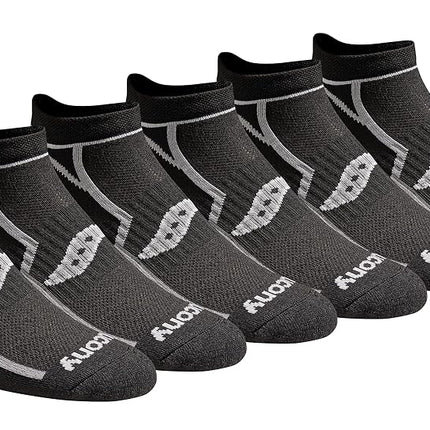 Saucony Men's No-Show Socks