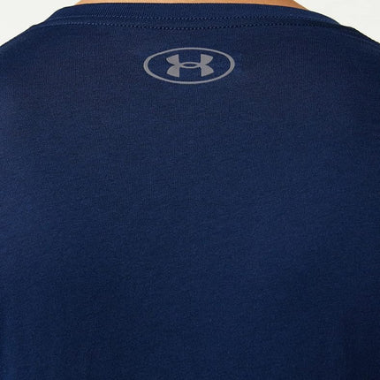 Camiseta de manga corta Under Armour Boxed Sportstyle para hombre, Academy Blue (408)/Red, XXXG Alto