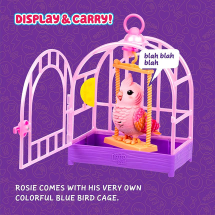 Little Live Pets My Really Real Talking Bird Toy & Cage - Rosie