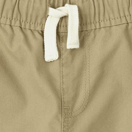 The Children's Place boys Pull On Jogger Shorts, FLAX, 8
