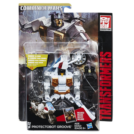 Figura de acción Transformers Generations Mayhem Deluxe Groove