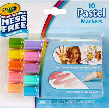Color Wonder Markers Pastel 10P