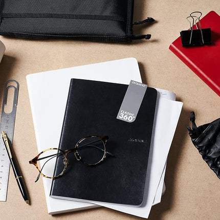 Zequenz Signature Series A6 Small with Red Cover and Ruled Premium Paper