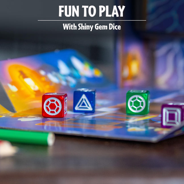ThinkFun Gemstone Caverns: The Dice Game for All Fantasy Lovers!