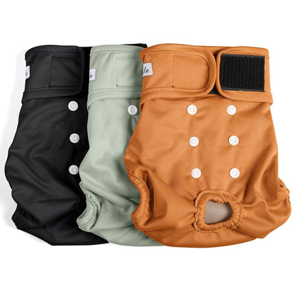 Female Dog Diapers - Premium Reusable Diapers for 
