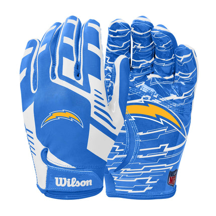 Wilson NFL Stretch Fit Football Gloves - Youth, Lo