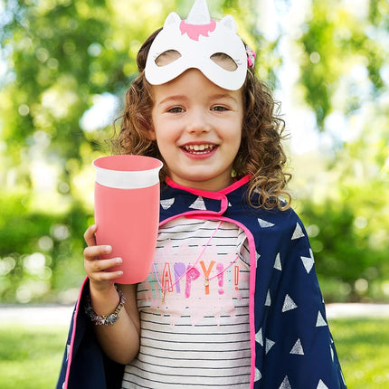 Munchkin� Miracle� 360 Toddler Sippy Cup, Pink/Purple, 10 Oz, 2 Count