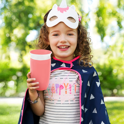 Vaso entrenador Munchkin® Miracle® 360°, rosa/morado, 296 ml, 2 unidades