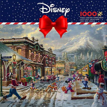 Ceaco - Thomas Kinkade - Holiday - Candy Cane Express - 1000 Piece Jigsaw Puzzle