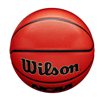 Wilson NCAA Legend Basketball - Size 6-28.5", Orange/Black