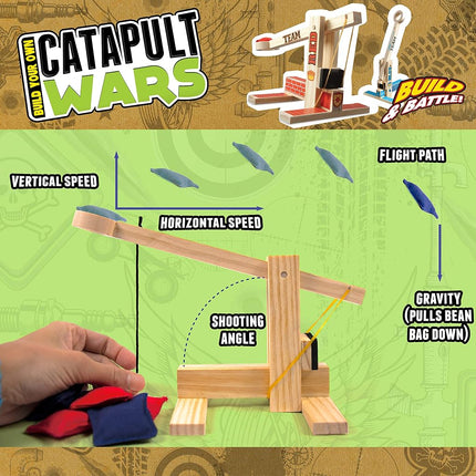 Boy Craft Catapult Wars by Horizon Group USA