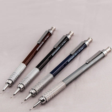 Pentel Graph Gear 500 Portaminas de dibujo automático, 0.7mm, barril azul, (PG527BP) de Pentel