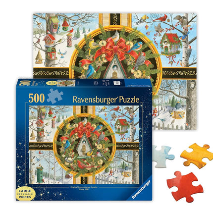 Ravensburger Adult Puzzles Christmas Songbirds - A