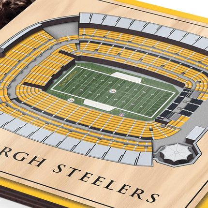 YouTheFan NFL Pittsburgh Steelers 3D StadiumViews Picture Frame