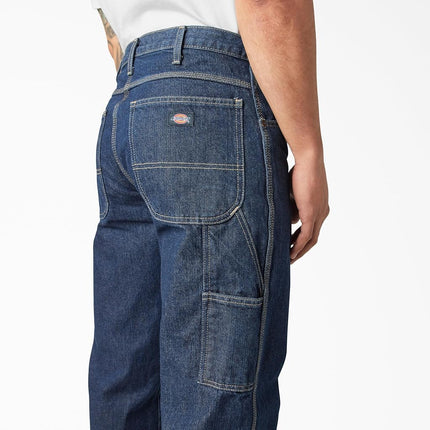 Dickies Men's Relaxed-Fit Carpenter Jean, Indigo Blue, 38W x 36L