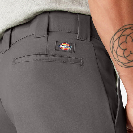 Pantalones cargo Dickies Flex de corte regular para hombre, color gris guijarro, 32W x 32L