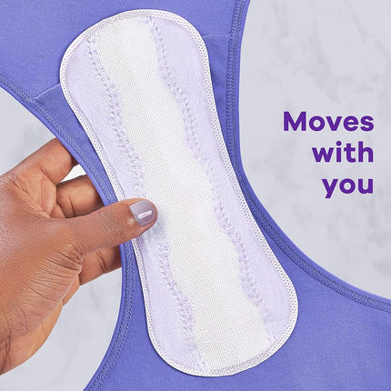Always Daily Extra Protect Liners, Long Length, Unscented Panty Liners, 108 Count