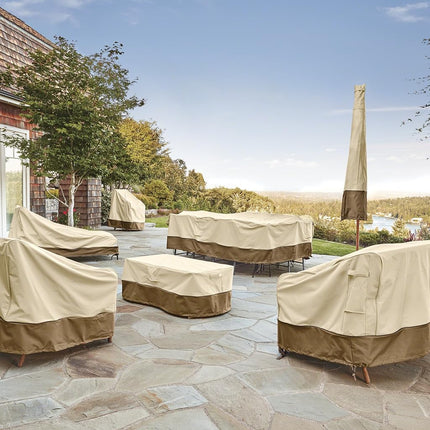 Classic Accessories Veranda V-Shaped Sectional Sofa Cover, Small