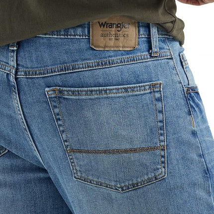 Wrangler Authentics Men's Relaxed Fit Boot Cut Jean, Riptide, 32 W/30 L