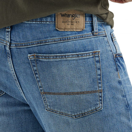 Wrangler Authentics Men's Relaxed Fit Boot Cut Jean, Riptide, 32 W/30 L