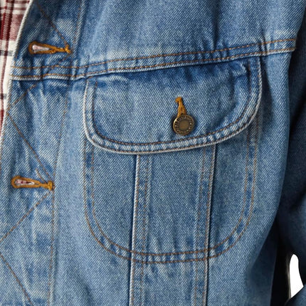 Wrangler Men's Rugged Wear Unlined Denim Jacket, Vintage Indigo, XXL Tall