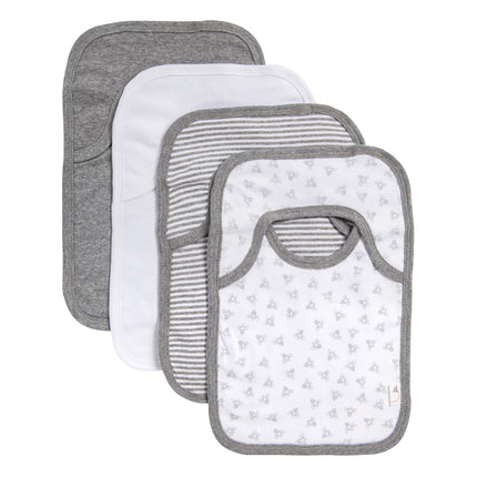 Burt's Bees Baby Unisex Baby Bibs, Lap Shoulder Dr