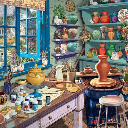 Ravensburger Children Puzzles Pottery Studio Sanctuary - Ages 10+