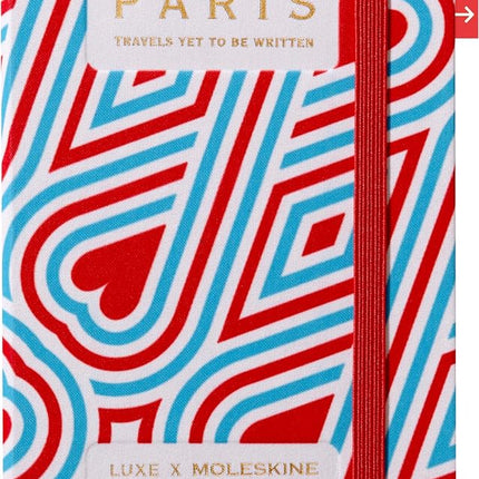 Moleskine LUXE x Paris City Travel Guide Notebook,