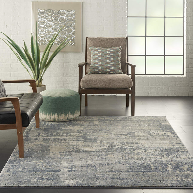 Nourison Concerto Abstract Grey Beige 3' x 5' Area