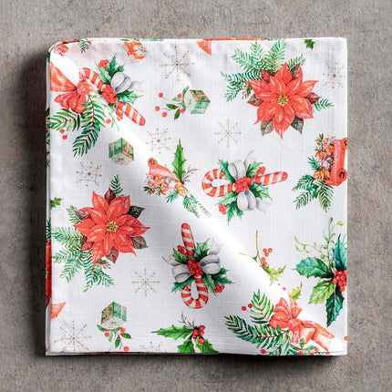 Maison d' Hermine Cloth Napkins Set of 4 Reusable 100% Cotton (20" x 20")