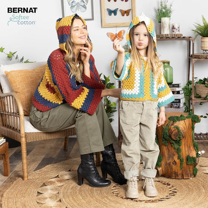 Bernat Softee Cotton Golden Yarn - 3 Pack of 120g/4.25oz - Nylon - 3 DK (Light) - 254 Yards - Knitting, Crocheting & Crafts