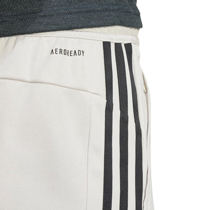 Adidas Mens Train Essentials 3-Stripes Pants, Wonder Alumina/Black, Small
