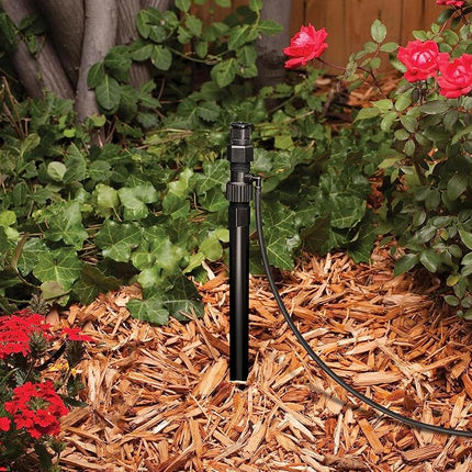 Rain Bird RISMAN1S Drip Irrigation Riser Adapter Drip and Sprinkler Watering, 1/2" Female Pipe Thread x 1/2" Male Pipe Thread x 1/4" Barbed End