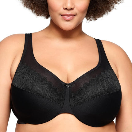 Glamorise Wonderwire Minimizer Underwire Bra 9003 