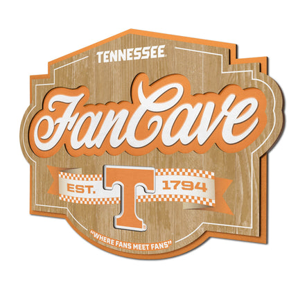 NCAA Tennessee Volunteers Fan Cave Sign