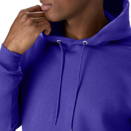 Hanes Men's EcoSmart Hoodie, Midweight Fleece, Pullover Hooded Sweatshirt, Purple, S
