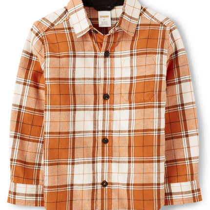 Gymboree Boys' and Toddler Long Sleeve Button Up S
