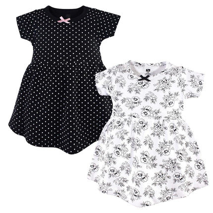 Hudson Baby Baby Cotton Dress, 2 Pack, Toile, 5 Toddler (5T)