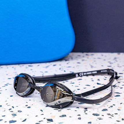 arena unisex-adult Python mirror 1E763-P , unisex-adult, Python mirror, 1E763, Silver Black, NS