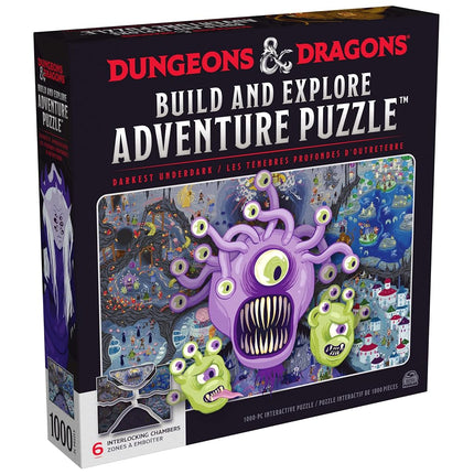 Spin Master Games Dungeons & Dragons 1000 Piece Puzzle for Adults and Kids Ages 12+