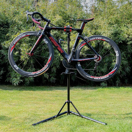 CXWXC Bike Repair Stand - Bicycle Rack for Maintenance Work - Bicycle Repair Stand Shop Home Mechanic for Mountain Bike and Road Bike