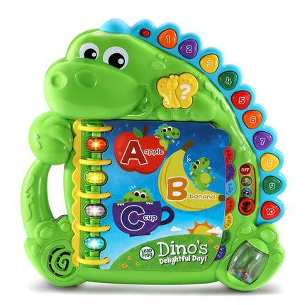 LeapFrog Dino's Delightful Day Alphabet Book, Gree