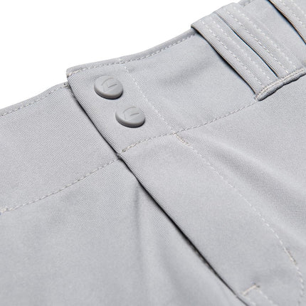 Champro Women's Tournament Traditional Low-Rise Polyester Softball Pant, X-Large, Grey