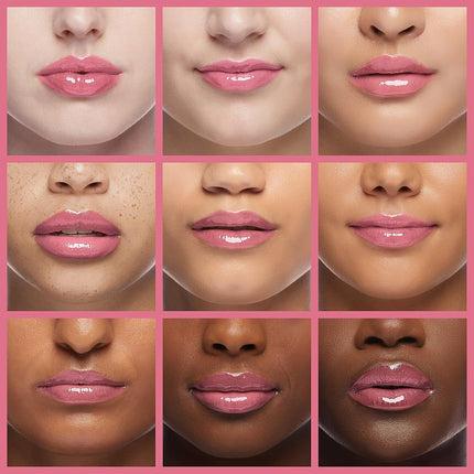 L'Oreal Paris Infallible Pro Gloss Plump Lip Gloss with Hyaluronic Acid, Long Lasting Plumping Shine, Lips Look Instantly Fuller and More Plump, Gleam, 0.21 fl. oz